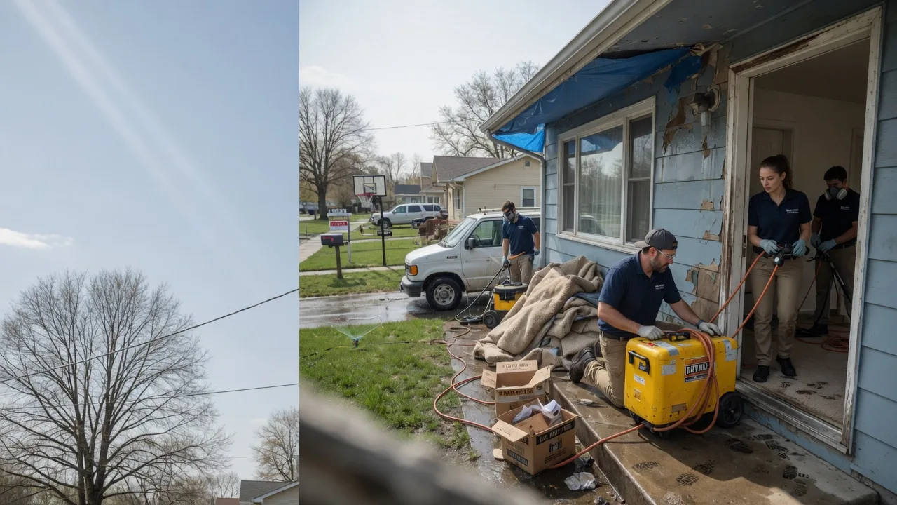 Basement Flood Cleanup in Danese, WV near me